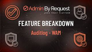WAM Feature Breakdown | Auditlog