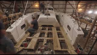 Building a Hydrodynamic Catamaran from Scratch with Plans
