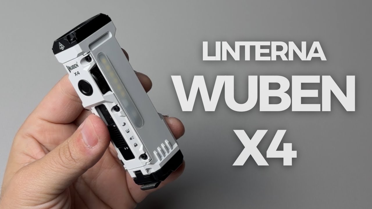 Review | Linterna Wuben X4 - La linterna que necesitas en tu EDC - YouTube