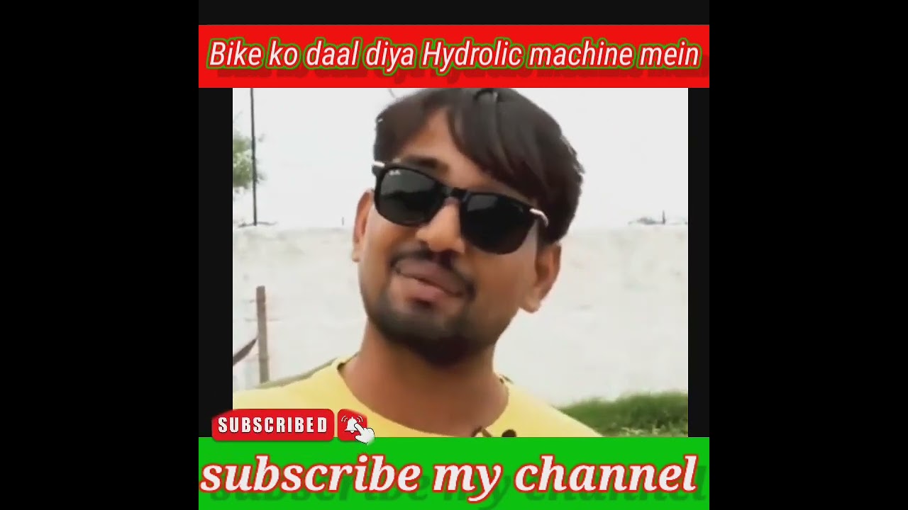 kya hoga agar bike ko hydraulic pressure machine ke andar daal de to