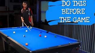 Pregame Planning (The Mental Game of Pool) - POOL LESSONS