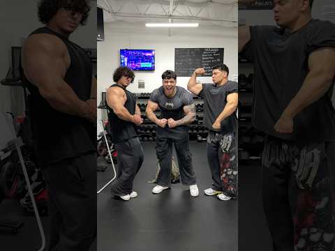 Rutina de Empujes con Daddy y Moisés #fitness