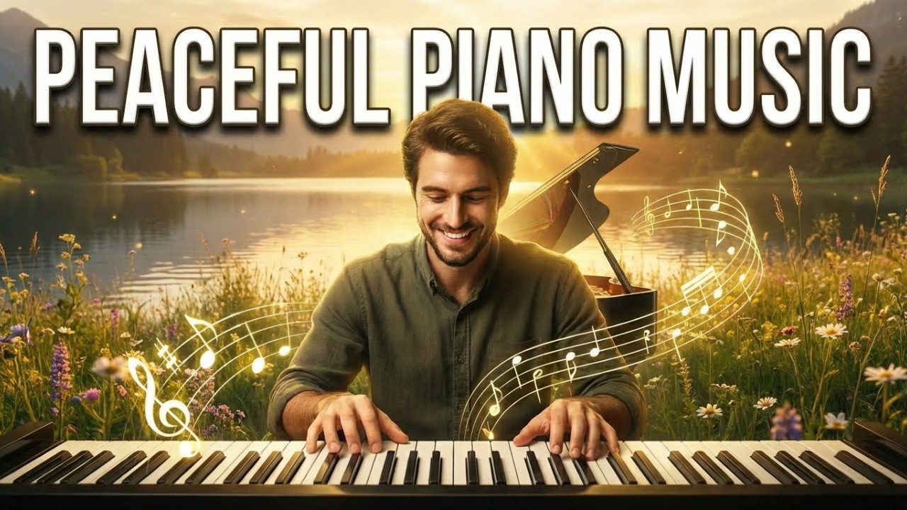 Sleep Music – Peaceful Piano for Deep Relaxation & Healing Night