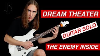 Dream Theater | The Enemy Inside | guitar solo cover [hq/hd]