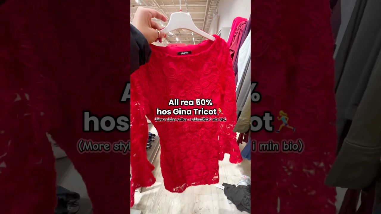 Big sale at Gina Tricot 🇸🇪💯 