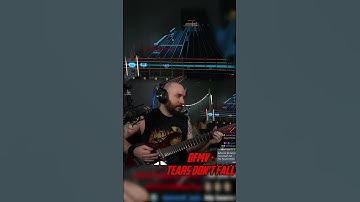Thumbnail of bullet for my Valentine - tears don't fall riff! #bfmv #riff #shorts #guitar #metal