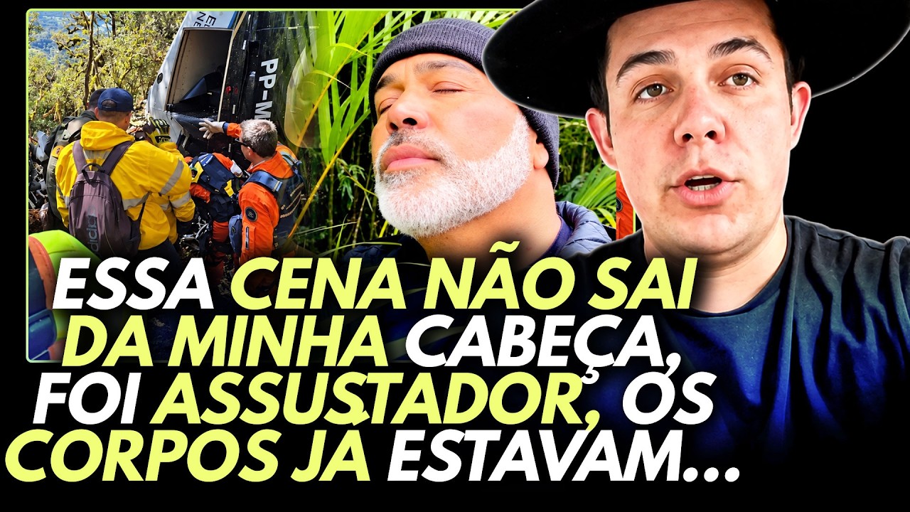 EXCLUSIVO: HOMEM REVELA DETALHES DO LOCAL DA QUEDA DO HELICÓPTERO DO CANTOR RICK