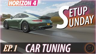 Forza horizon 4 live stream - setup sunday ep. #1 how to build and
tune cars in 2014 porsche 911 turbo s from stock for s1 grip rac...