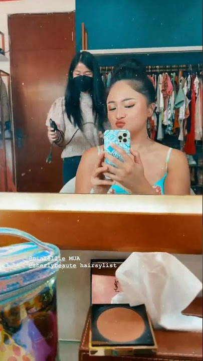 Marshanda Maen Boomerang Sambil Make Up an ||Story IG Marshanda