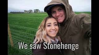 We saw Stonehenge !!