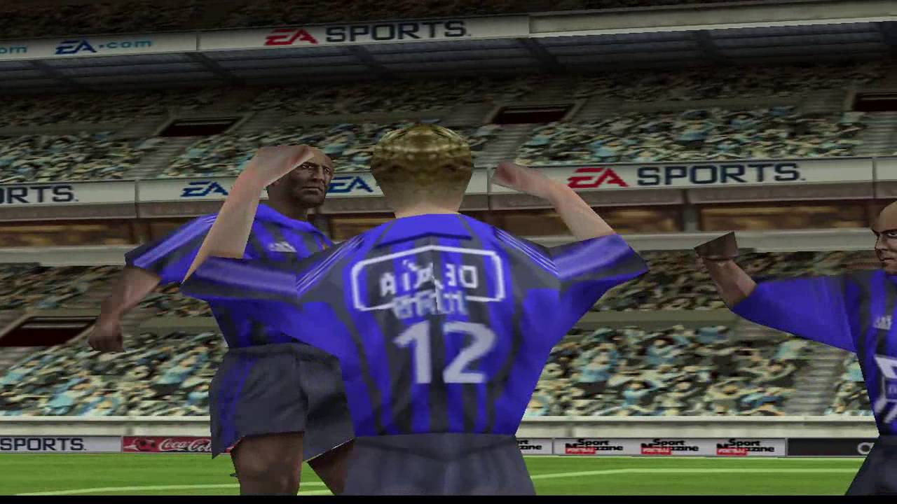 PS1 Retro FIFA 2002 Gameplay Club Brugge vs Anderlecht