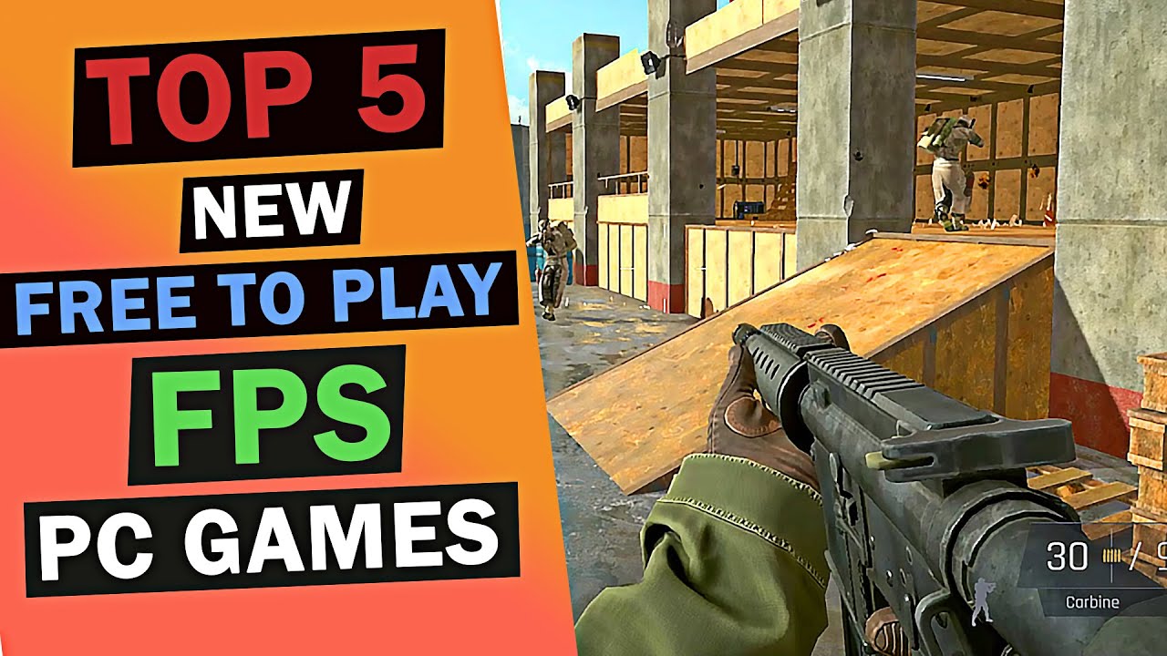 TOP 5 NEW FREE TO PLAY FPS PC GAMES 2021😱 on Steam & Epic Games You Should  Play😍🔥 
