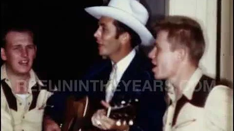 Hank Williams & Ernest Tubb- Home Movies with sync...