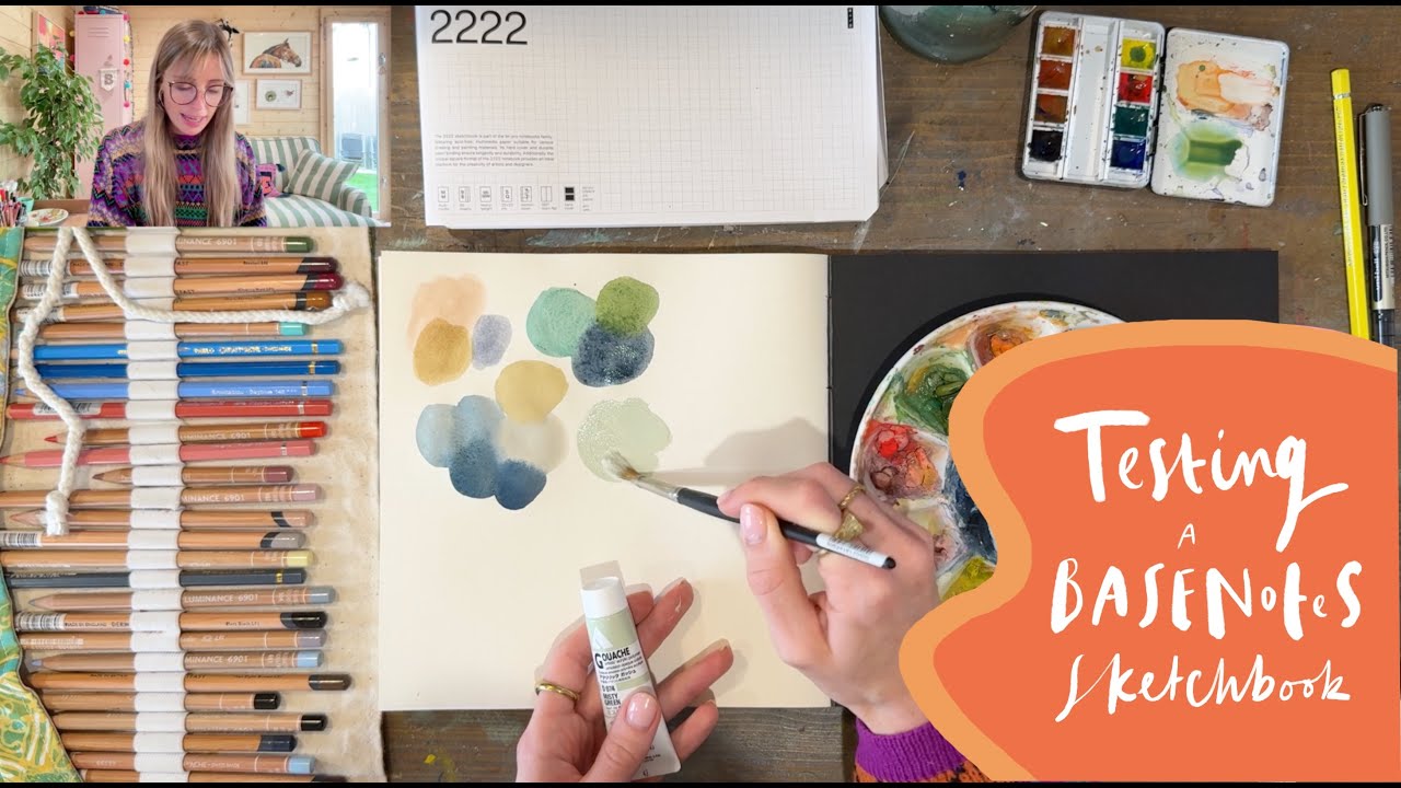 Basenotes Sketchbook Review from a Professional illustrator