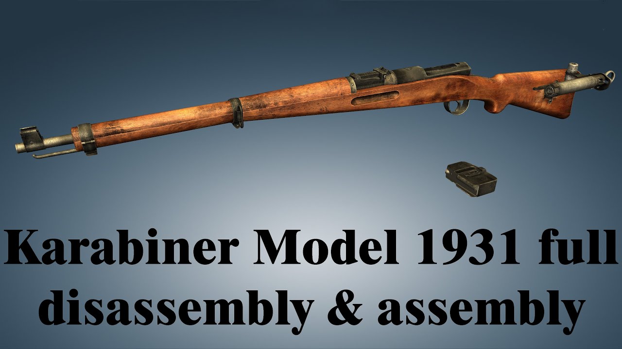 Karabiner Model 1931: full disassembly & assembly | World of Guns