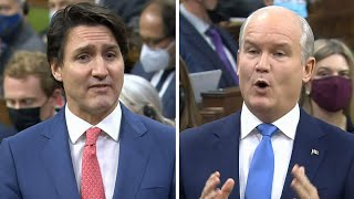 PM Trudeau, O'Toole debate the surging cost of life