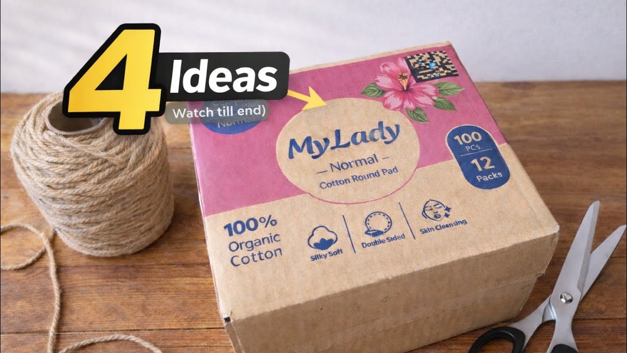 4 🧠 Genius DIY Ideas with Cotton Pads You’ll Actually Use ✂️✨