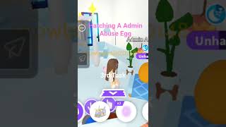 Hatch and admin abuse egg with me #roblox #robloxcharacters #classicroblox #robloxrobux #robloxfan