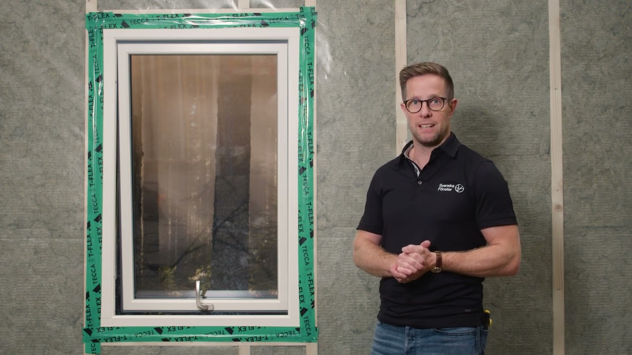 ROCKWOOL SWEDEN - Monteringsvideo tilläggsisolera fasaden och byta fönster.