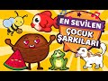 Ceviz Adam, Kırmızı Balık, Küçük Kurbağa ve Diğer En Sevilen 9 Çocuk Şarkısı | Tatlış Tavşan