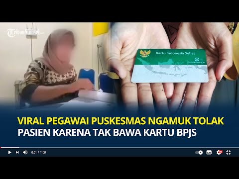 Viral Pegawai Puskesmas Ngamuk Tolak Pasien karena Tak Bawa Kartu BPJS, Marah hingga Banting Pena