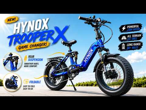 Hynox Trooper X dual suspension foldable ebike REVIEW