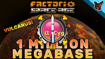 1 MILLION SPM MEGABASE | Factorio Space Age | 03 Vulcanus