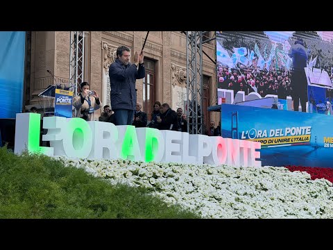 Video Ponte sullo Stretto, Salvini: “La più grande operazione contro la mafia”