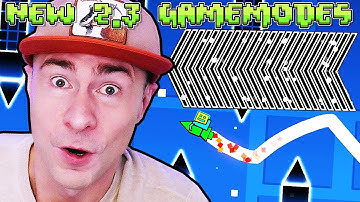 NEW Geometry Dash 2.3 GAMEMODE IDEAS