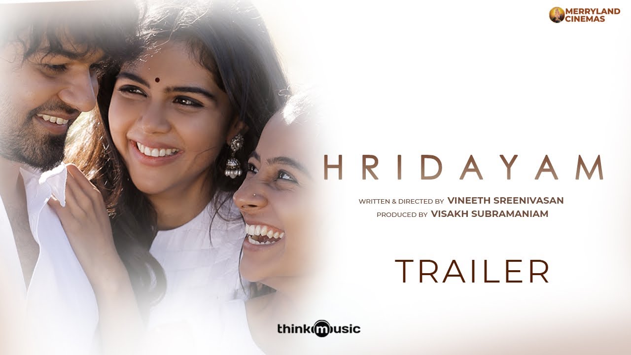 Download Hridayam - Official Trailer | Pranav | Kalyani | Darshana | Vineeth | Hesham | Visakh | Merryland