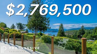 Inside a $2.7M West Vancouver Home Overlooking Howe Sound | 6245 Nelson Avenue