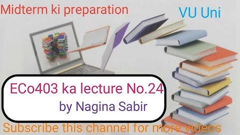 ECO403 ka lecture No 24 by Nagina Sabir| short lectures eco403 | Aggregate demand and supply concept