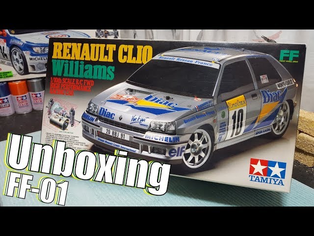 Kit Roulements Céramique Scellés FastEddy Pour Tamiya Clio Williams FF-01 - Neuf