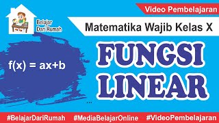 Fungsi Linear - Matematika Wajib Kelas X