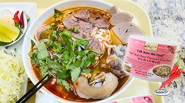 Bí Quyết Dùng Cốt Quốc Việt Nấu Bún Bún Bò Huế... Dễ Làm, Ngon Miệng và Nhanh Chóng!