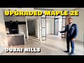 Upgraded maple 2e corner townhouse  dubai hills