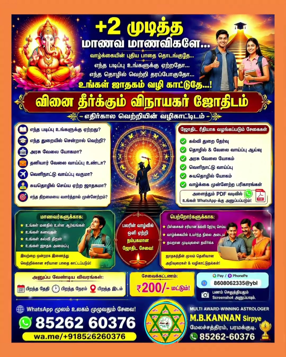 வினை தீர்க்கும் விநாயகர் ஜோதிடம் - ShareChat