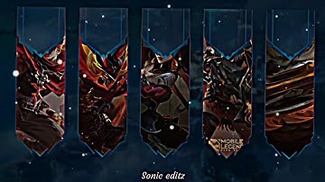 New Alight Motion Preset 🎟️ Blazing Squad🔥🦋 Mobile Legend Bang Bang