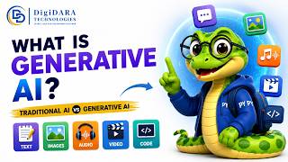 What Is Generative AI? 🤖 | Generative AI Explained for Beginners | AI Basics | DigiDARA Technologies