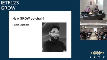 IETF 123: Global Routing Operations (GROW) 2025-07-22 15:00