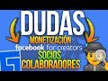 VIDEO COMPLEMENTARIO *FACEBOOK GAMING* ¿Como ser Socio, Monetizar videos y directos? + Colaboradores