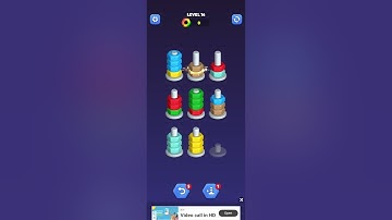 How to Play Nut Sort Level 1-20 Gameplay