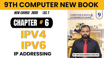 IPv4 and IPv6 | IP Addressing | chapter 6 | 9th Computer New Book