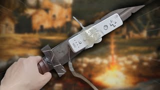 Dark Souls 2 BUT With A REAL BROKEN SWORD