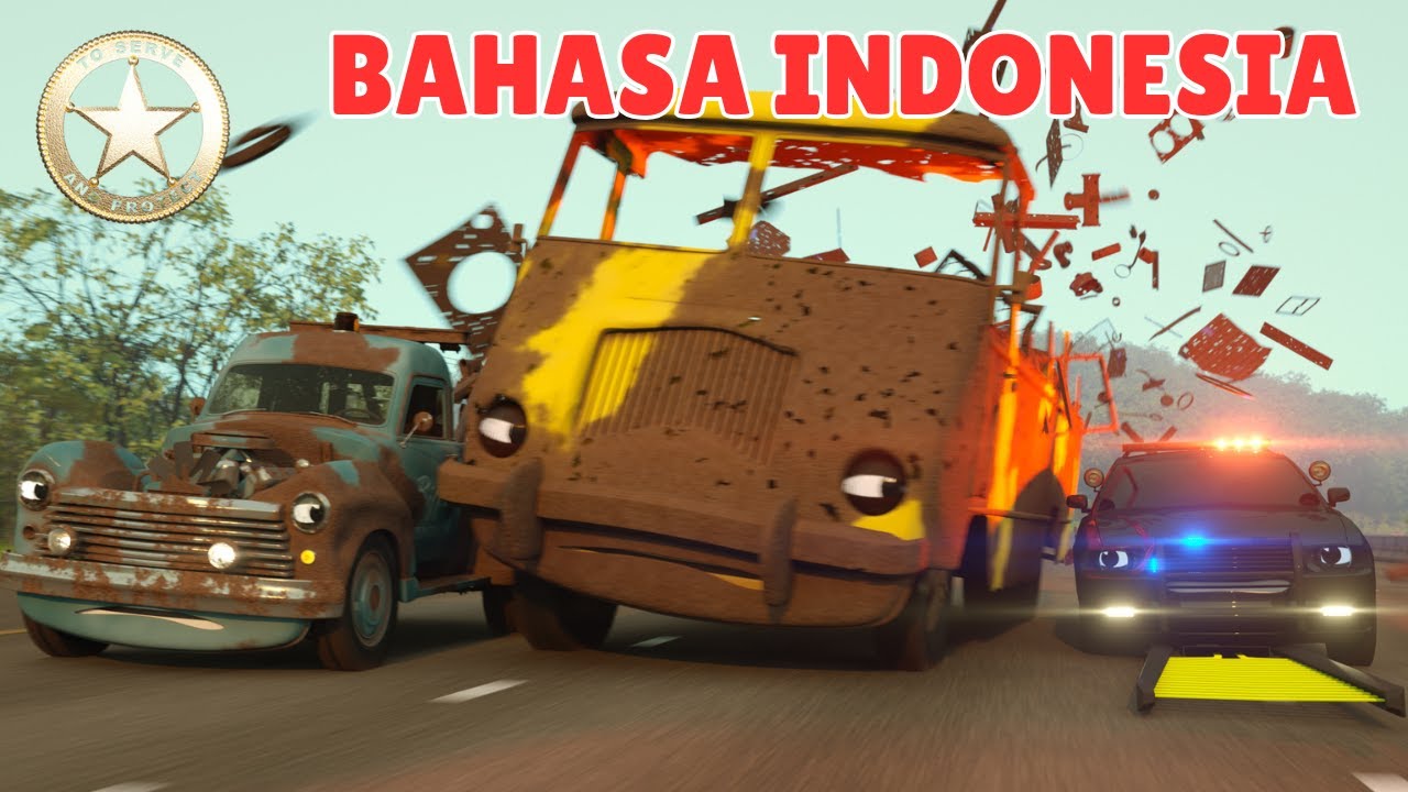 Sergeant Cooper the Police Car Part 5 - Real City Heroes (RCH) | Kasus Hilangnya  Sampah