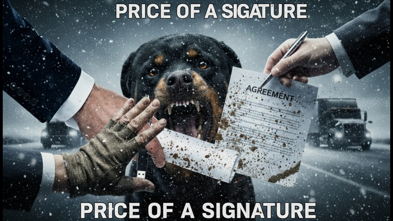 Я нашёл её в метель. Она прошептала только одно: «НЕ ПОДПИСЫВАЙ»