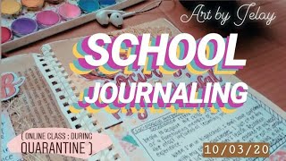 How To Make A Simple Journal School Journaling During Quarantine