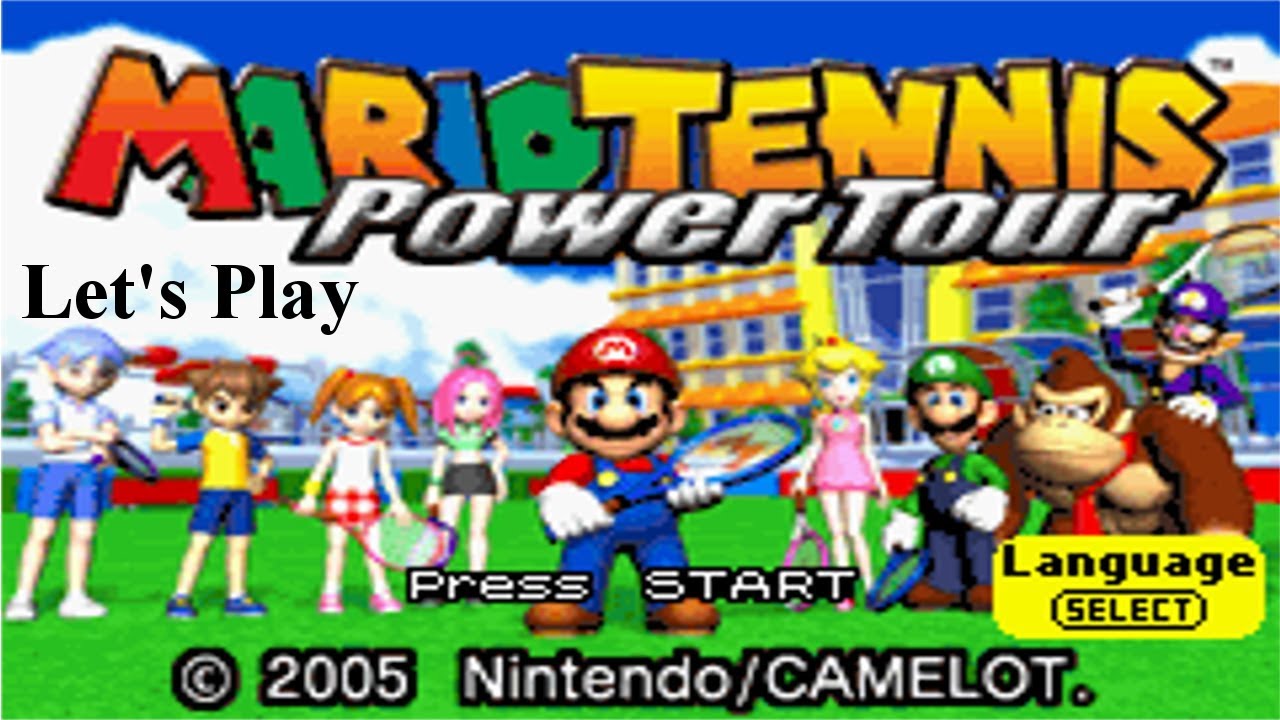 games like mario tennis power tour