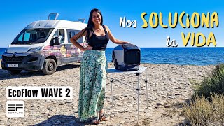First AIR CONDITIONER with PORTABLE HEAT PUMP in the WORLD | EcoFlow WAVE 2 | Travel in Camper