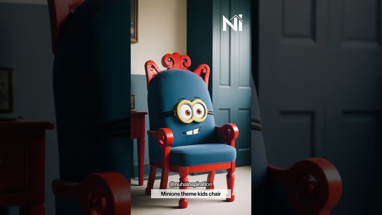 Minions kids chair 